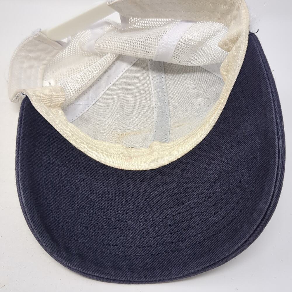 Aopa Eighty Years Patch Snapback Trucker Hat Blue… - image 7